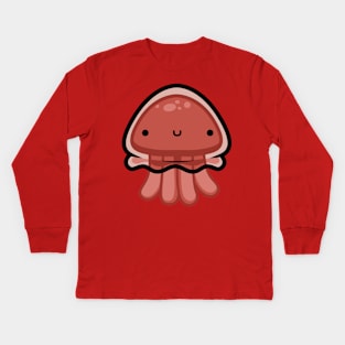 Squidy Cuties Kids Long Sleeve T-Shirt